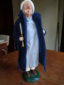RAR Byers' Choice Ebeneezer Dagobert Weihnachtskaräler Figur 2004 signiert - Bild 1 von 9