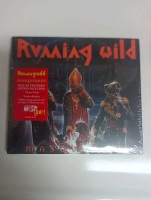 Running Wild Masquerade Digipak CD Reissue Heavy/Power Metal  Saxon - Image 1 of 2