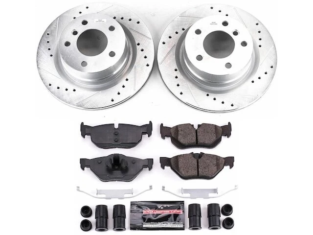 Комплект заднего тормоза и ротора для 2008-2010 BMW 128i 2009 NM643SD - Изображение 1 из 1