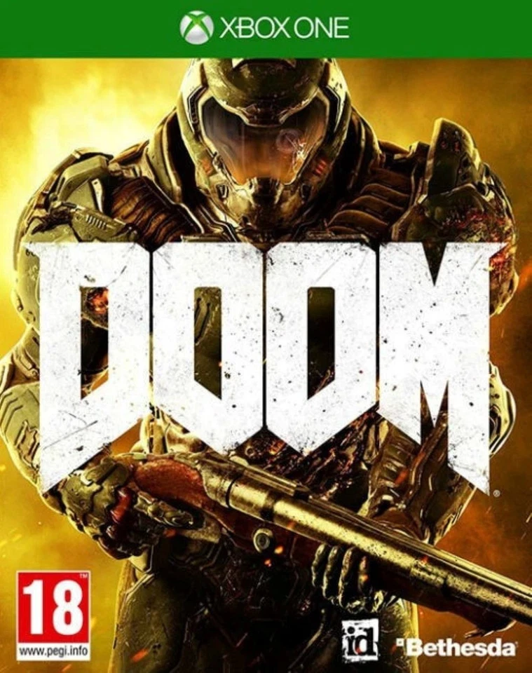 Doom - Xbox One - New - Fast Dispatch - Repackaged - Image 1 of 4