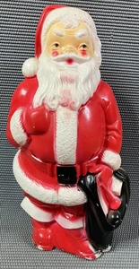 Impero 1968 Vintage Natale Babbo Natale Soffiaggio Stampo 13" Da Tavolo Ha Bisogno di Cavo - Foto 1 di 8