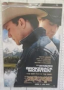 Brokeback Mountain Original Single Sided 27X40 Movie Poster 2005 Ledger - Picture 1 of 10