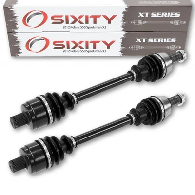 Polaris 550 Sportsman X2 Rear Left Right CV Axle XT 2012 4X4 A12TN55AA AZ X2 ku - Image 1 of 4