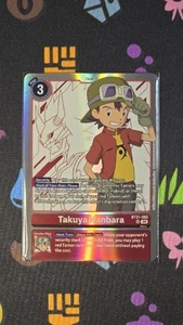 Takuya Kanbara SR BT21-082 M PF Digimon World Convergence Series - Picture 1 of 2