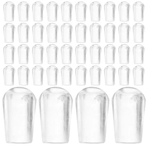 100 Piezas PVC Anticolisión Goma Cubierta Colgante Gancho Punta Cubiertas Tapa Extremo - Imagen 1 de 12
