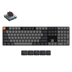 Keychron K5 Bezprzewodowa klawiatura mechaniczna wersja 2, QWERTY US, K5X-A3, brązowa - Zdjęcie 1 z 10