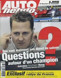AUTO HEBDO Nr. 1748 vom 14. April 2010 GP CHINA LMS 8h von CASTELLET - Bild 1 von 1