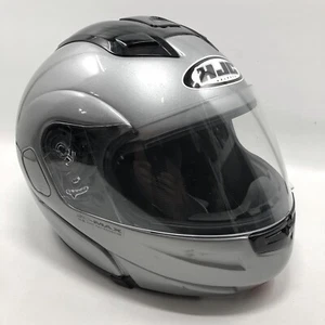 HJC SY-Max Gray Black motorcycle helmet XS 6 5/8 - 6 3/4 54cm - Picture 1 of 9