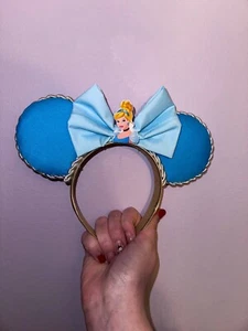 Handmade Cinderella Inspired Mickey Ears - Picture 1 of 1