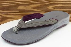 Scarpe uomo infradito sintetiche grigie Eddie Bauer taglia 8 M - Foto 1 di 7