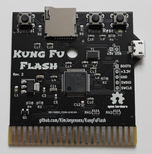 Kung Fu Flash commodore C64 Flash cartridge without case DE - Afbeelding 1 van 3