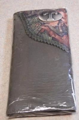 ZEP-PRO Tennessee Volunteers roper Leather Fence Row Camo Wallet ONLY NO BOX - Image 1 of 4