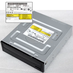 Toshiba Samsung DVD Writer Drive Laufwerk SH-216 SATA S-ATA DVD-ROM Black PX20 - Picture 1 of 4