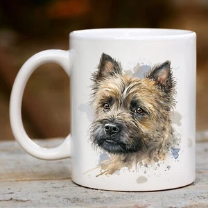 Pet Dog Mug, watercolour Cairn Terrier - Ideal Gift - Picture 1 of 1