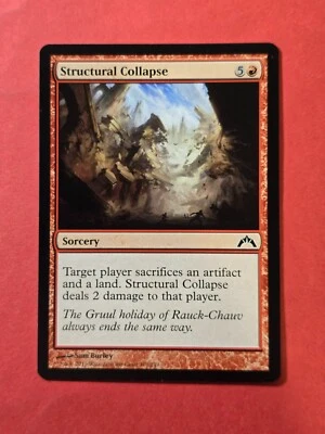 2013 Magic The Gathering Gatecrash #107 Structural Collapse, C, NF, cd1 - Image 1 of 3