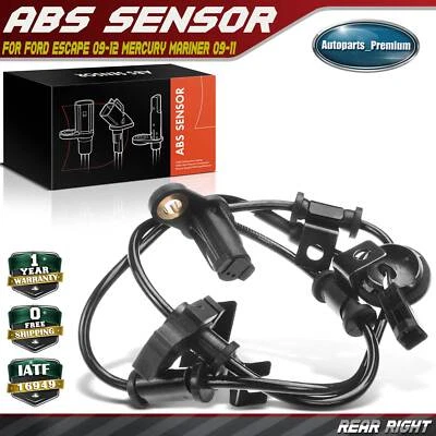 Sensor de velocidad de rueda ABS para Ford Escape 09-12 Mercury Mariner 09-11 trasero derecho derecho Foto 1 de 4