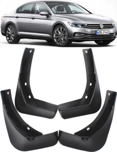 Genuine Front & Rear Splash Guards Mud Flaps FOR VW 2016-2023 Passat B8 Saloon - Picture 1 of 7