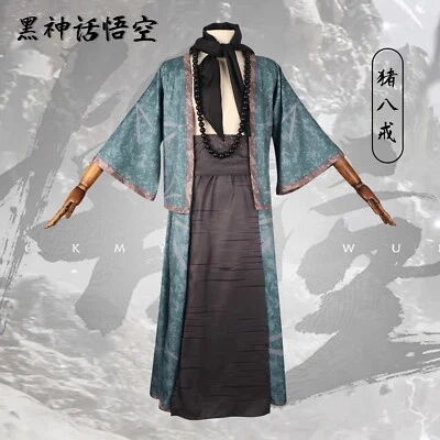 Conjunto completo de trajes de disfraz de Black Myth: Wukong Pigsy Journey to the West Foto 1 de 4