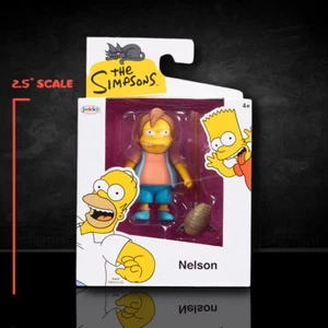 Figura de acción Nelson Muntz Wave 3 Los Simpson escala 2,5 pulgadas - Imagen 1 de 4