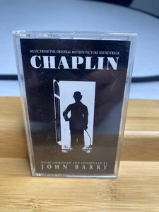 CHAPLIN Robert Downey Jr Original Soundtrack (Cassette Dec-1992 Epic) tested - Picture 1 of 4