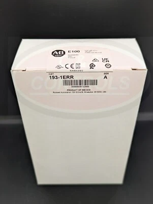 Adaptador Allen Bradley 193-1ERR E100 ERID Nuevo En Caja Stock EE. UU. Foto 1 de 4