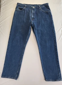 Wrangler Mens Jeans Heavyweight 40 x 32 Relaxed Fit High Rise Premium Quality - Picture 1 of 14