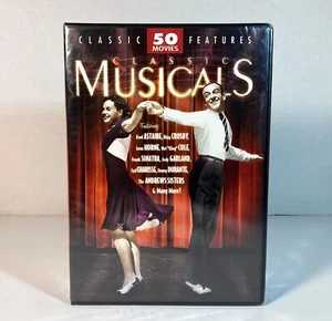 Classic Musicals 50 Movie Pack (DVD, 12-Disc Set) Classic Features FREE SHIPPING - Picture 1 of 4