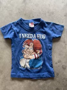 Vintage Marvin Comic Strip 2T shirt Tom Armstrong 70s Vintage Kids Clothing - Picture 1 of 5