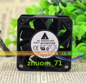 1PC DELTA AFC0612DE 6038 12V 1.80A High speed cooling fan - Picture 1 of 3