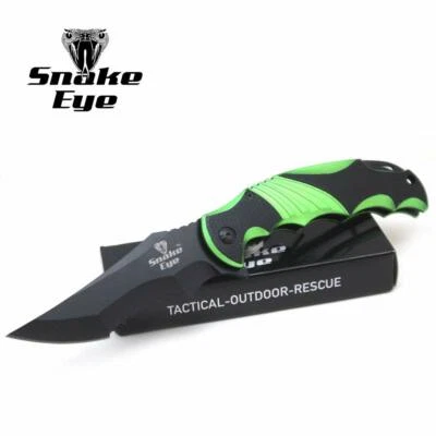 Snake Eye Tactical Two Tone Heavy Duty Folding Pocket Knife  - Image 1 of 4