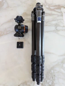 READ Gitzo G1228 MK2 Carbon Fiber Tripod & Gitzo GH2781 QR Ball Head for Camera - Picture 1 of 21