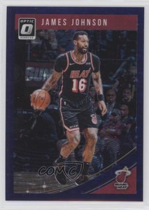 2018-19 Panini Donruss Optic FOTL FOTL Purple Stars Prizm /13 James Johnson #25