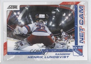 2011-12 Score Net Cam Henrik Lundqvist #8 HOF