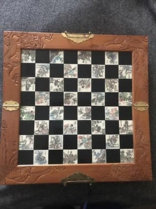 Vintage Asian Japanese/Chinese Chess Set, Preowned - Picture 1 of 10