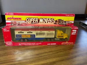 Majorette Super Movers 600 Series Circus Truck Yellow Cab Truck HO 1:87 France - Picture 1 of 3