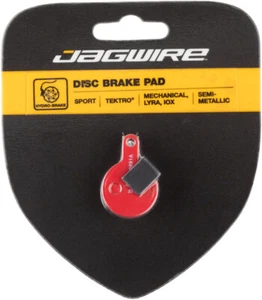 Jagwire Mountain Sport Semi-Metallic Disc Brake Pads for Tektro Lyra, IOX - Picture 1 of 2
