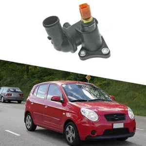 25650-02560 Carcasa Termostato Negra Apta para Coche KIA Picanto SA 2004-2010 - Imagen 1 de 1