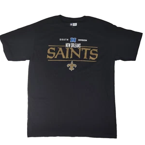 New Orleans Saints Team Apparel NFC South Division Champions Size M T-shirt - Picture 1 of 6