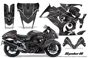 SUZUKI GSX1300 HIAYABUSA 08-13 GRAPHIC KITS CREATORX DECALS SPIDERX S - Picture 1 of 1