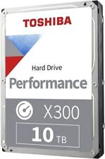 Toshiba X300 10TB Internal 7.2K RPM SATA 6GB/s 3.5'' (HDWR11AXZSTA) Gaming HDD