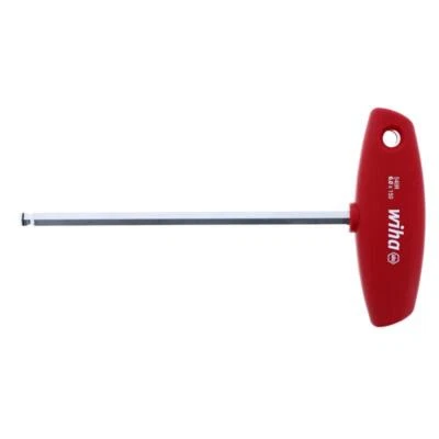 Wiha 54060 MagicRing Ball-End Hex Metric T-Handle, 6 mm x 150 mm - Image 1 of 4