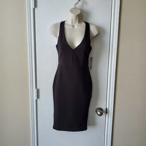 Lulu's Black Bodycon Dress XS NWT - Picture 1 of 8
