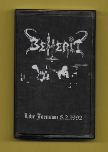 BEHERIT Joensuu LIVE 8.2.1992 self released CASSETTE EX+ Black Death Metal  - Picture 1 of 3