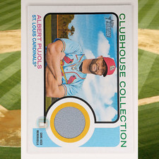 2022 Topps Heritage - Clubhouse Collection Relic - Albert Pujols #CCR-AP
