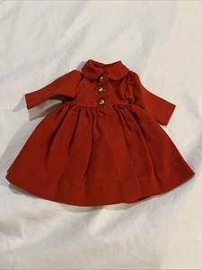 Madame Alexander Binnie Walker roter Mantel mit Etikett 1950’e - Bild 1 von 3