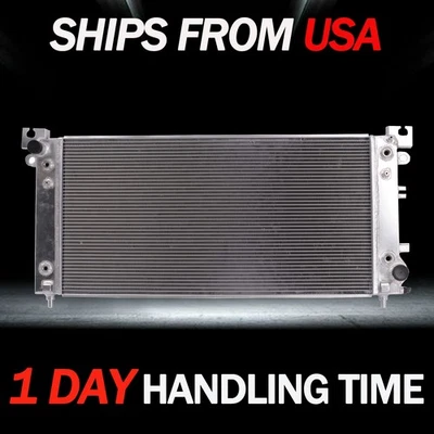 3Row Radiator For 14-17 Chevrolet Silverado 1500/GMC Sierra 1500 5.3L/6.2L (AT) Foto 1 de 4