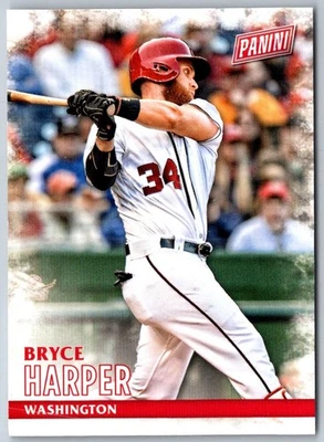 2015 Panini Diamond Kings Bryce Harper #20 Washington Nationals Baseball Card - Image 1 of 2