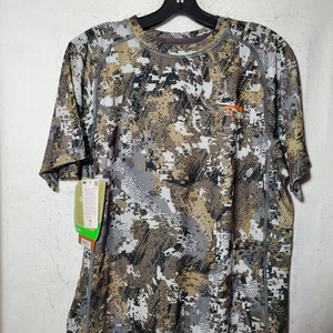 Sitka Core Lightweight Crew Shirt Large Elevated II Optifade Camo Odor Control - Picture 1 of 10