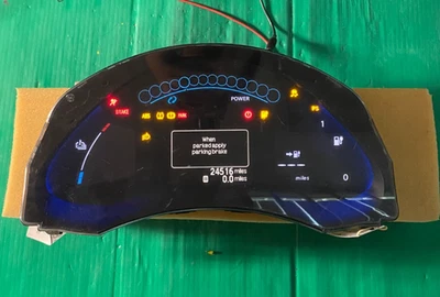 Cuadro de instrumentos velocímetro Nissan Leaf 2011-2014 24 k millas 24810-3NA0E Foto 1 de 3