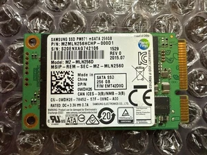 Samsung PM871 256GB mSATA SSD MZMLN256HCHP SATA 6Gb/s - Probado y funcionando - Imagen 1 de 1